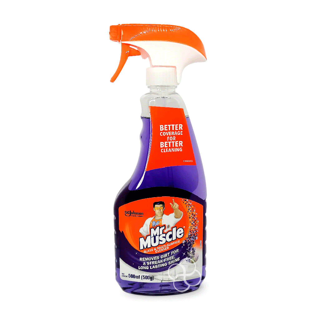 Mr Muscle Lavender Liquid Glass Cleaner Spray 500ml