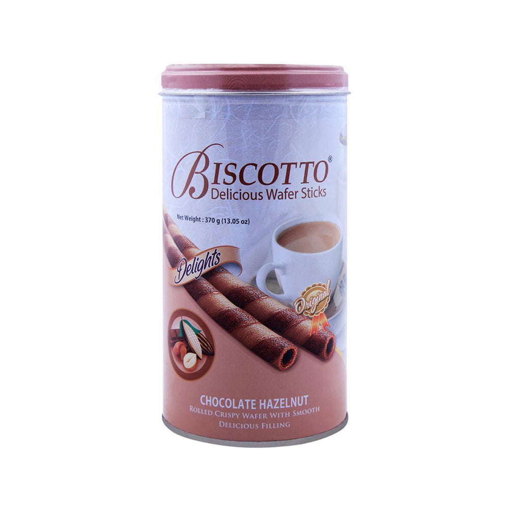 Biscotto Chocolate Hazelnut Wafer Sticks 370g - Snapcart.pk