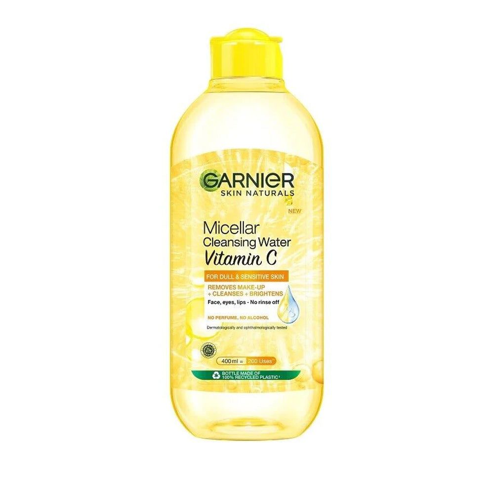 Garnier Vitamin C Cleansing Water 400ml - Snapcart.pk