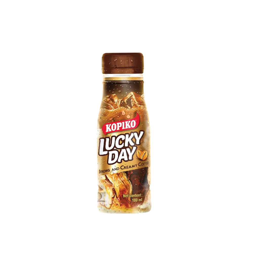 Kopiko Lucky Day Strong Sweet And Creamy Coffee 180ml - Snapcart.pk