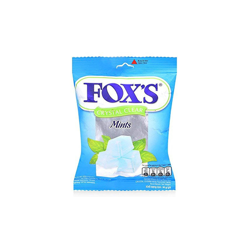 Fox's Crystal Clear Mint 90g - Snapcart.pk