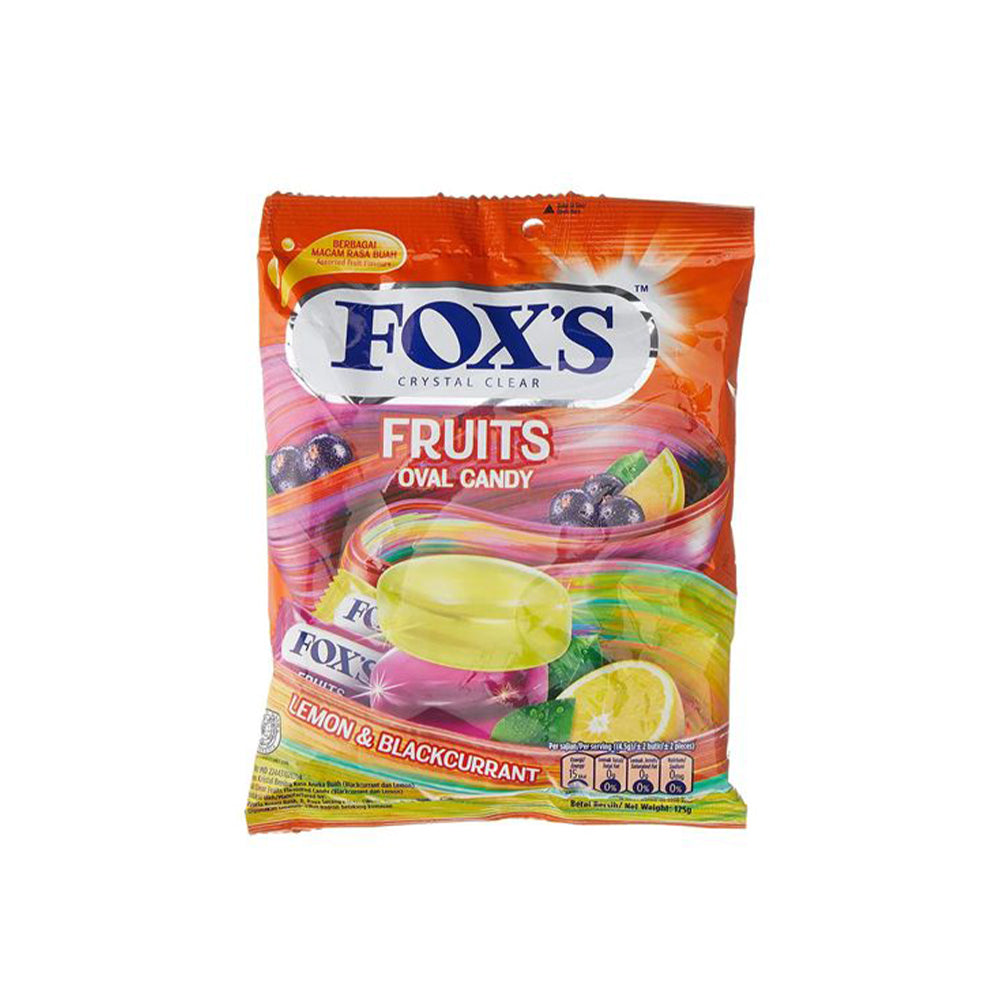 Fox's Fruits Oval Candy 125g - Snapcart.pk