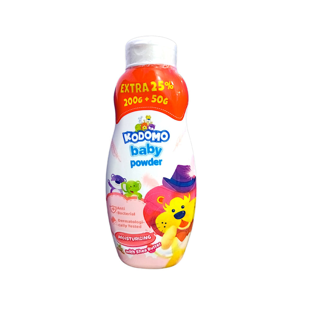 Kodomo Baby Powder Moisturizing With Shea Butter 50g - Snapcart.pk
