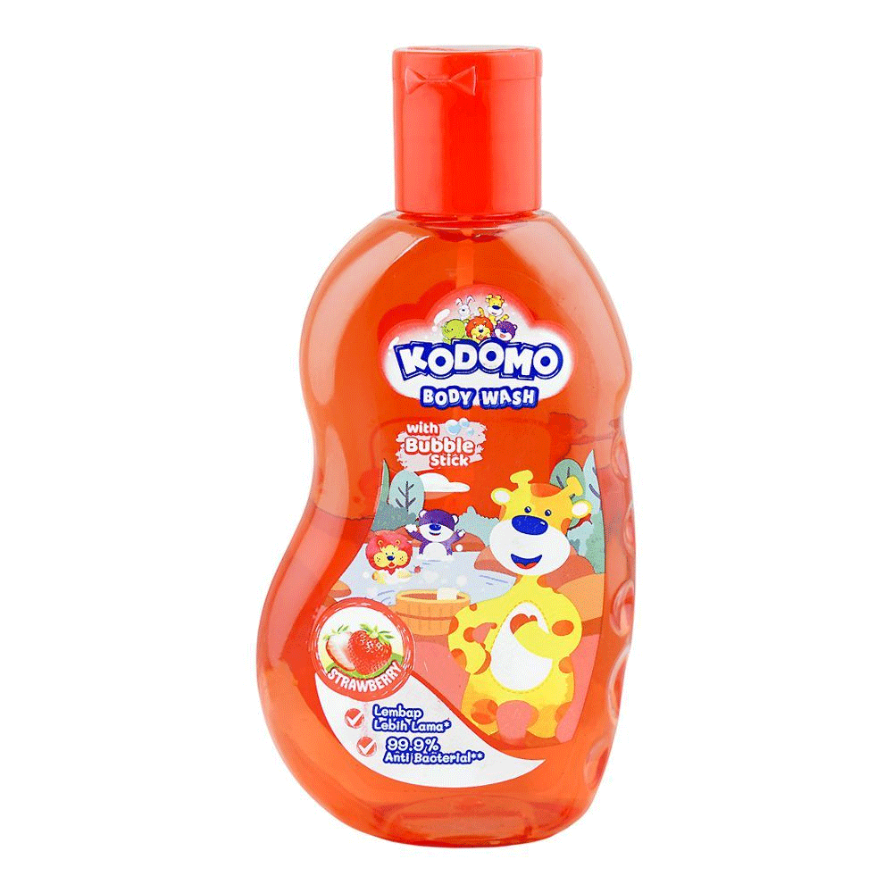 Kodomo Strawberry Body Wash 200ml