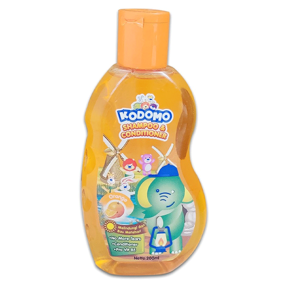 Kodomo Orange Shampoo & Conditioner 200ml