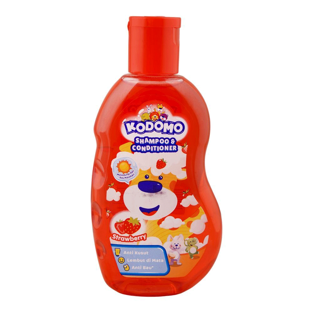 Kodomo Strawberry Shampoo & Conditioner 200ml