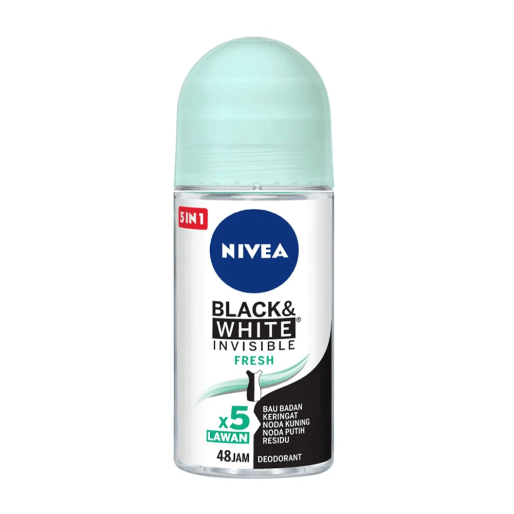 Nivea Black & White Invisible Fresh Deodorant 50ml