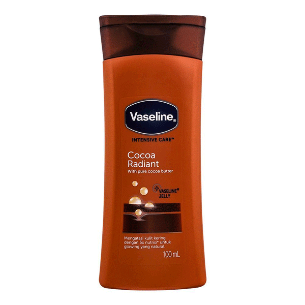 Vaseline Cocoa Radiant Dry Skin 100ml - Snapcart.pk