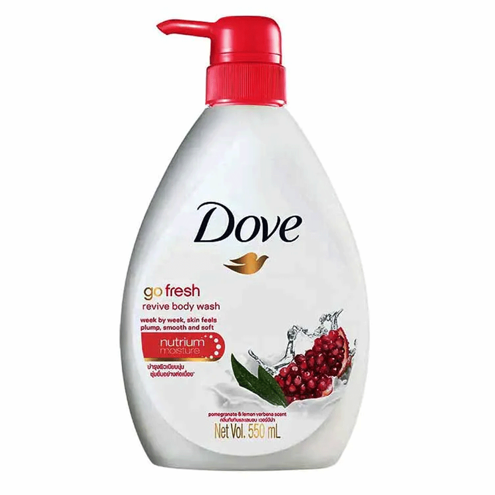 Dove Go Fresh Touch Body Wash 550ml