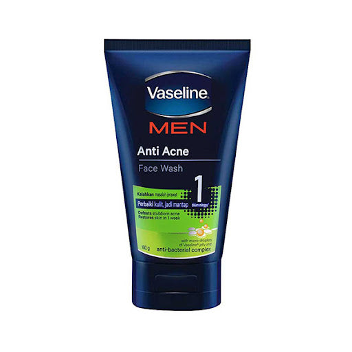 Vaseline Men Face Wash Anti Acne 100g - Snapcart.pk