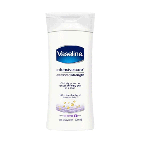 Vaseline Advanced Strength Very Dry Skin 100ml - Snapcart.pk