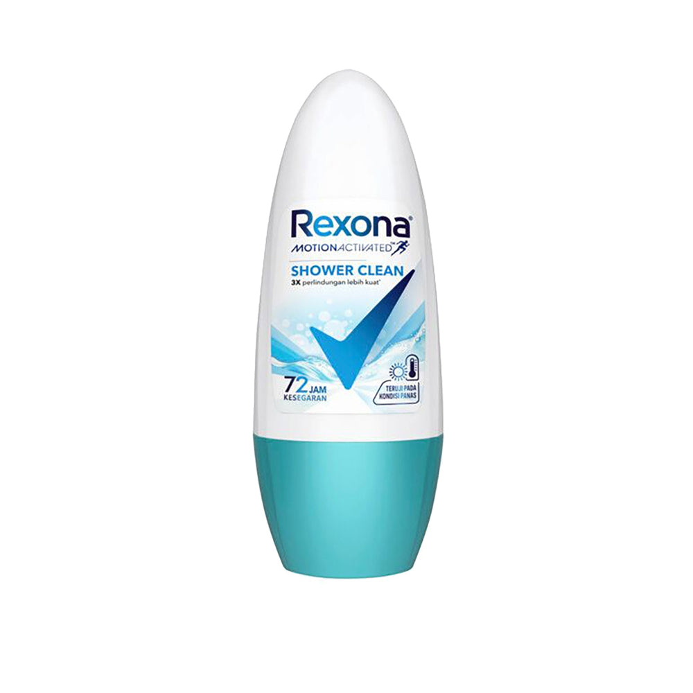 Rexon Shower Clean Roll On 48h 50ml - Snapcart.pk