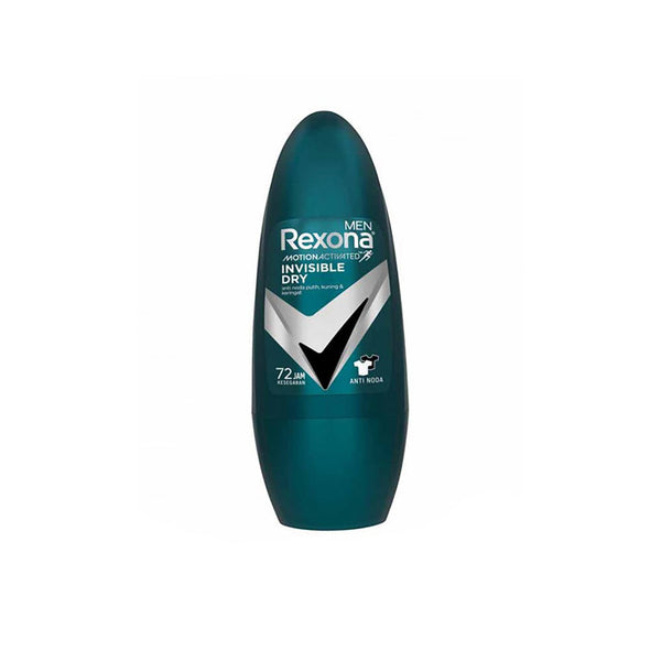 Rexona Men Invisible Dry Roll On 45ml - Snapcart.pk