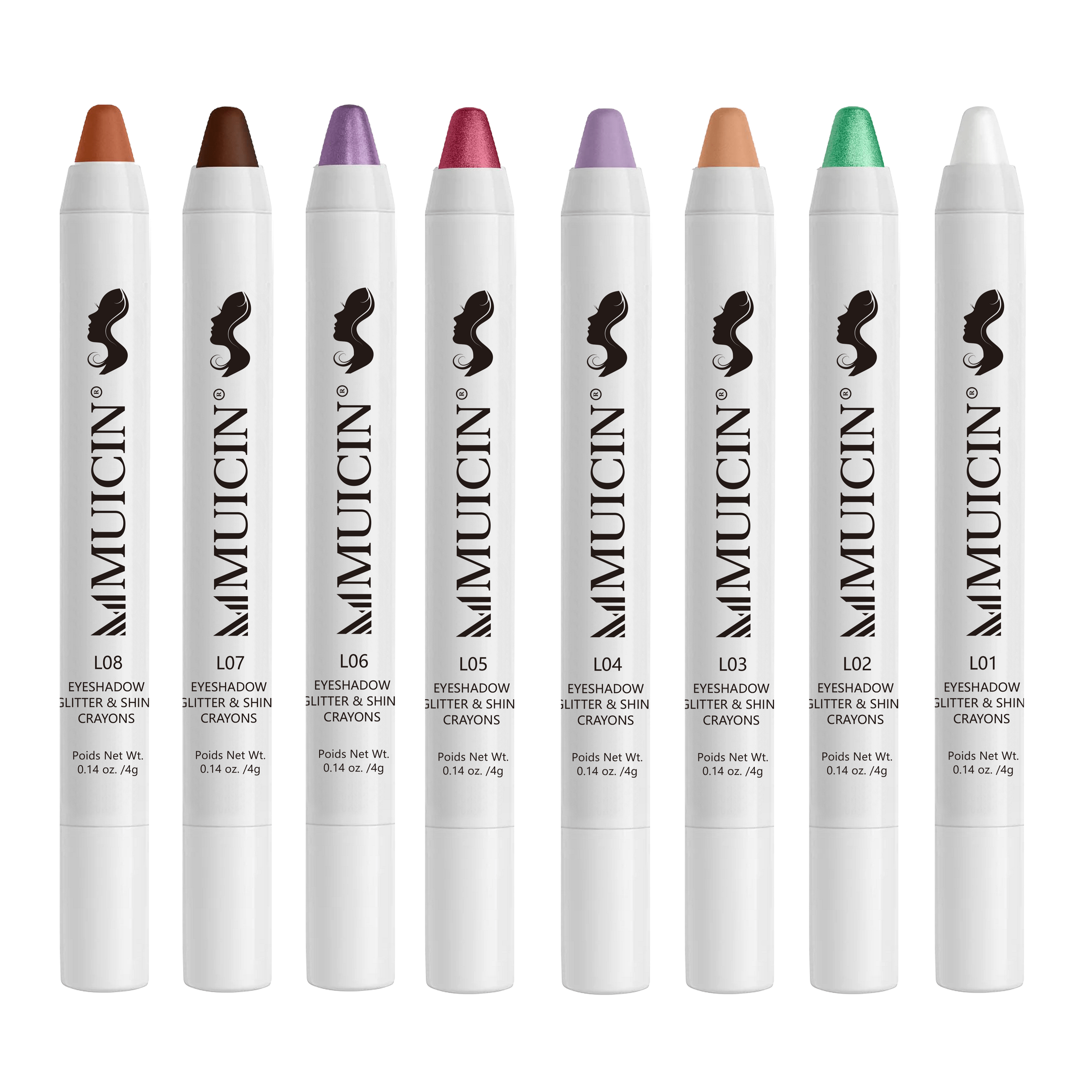 MUICIN - Eyeshadow Glitter & Shine Crayons - 4g - My Store