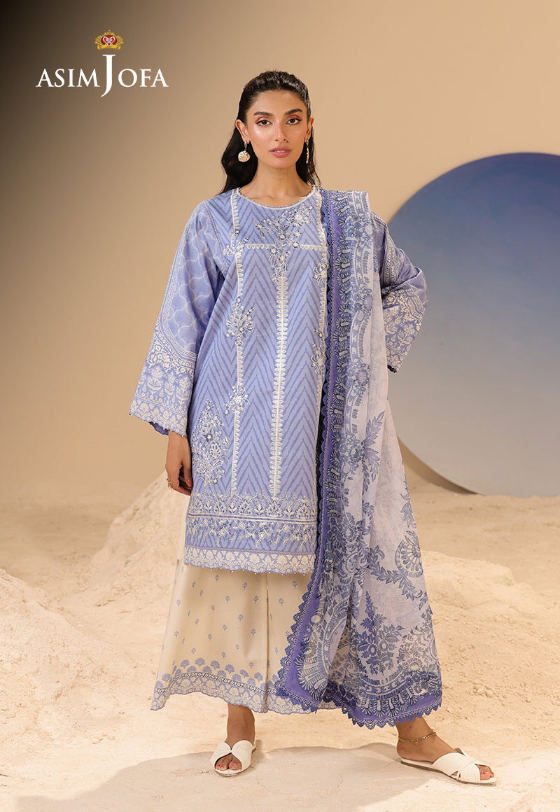 Rhapsody By Asim Jofa Unstitched 3 Piece Summer Suit Ajubu-13