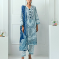 Amal Unstitched 3 Piece Printed Lawn Collection