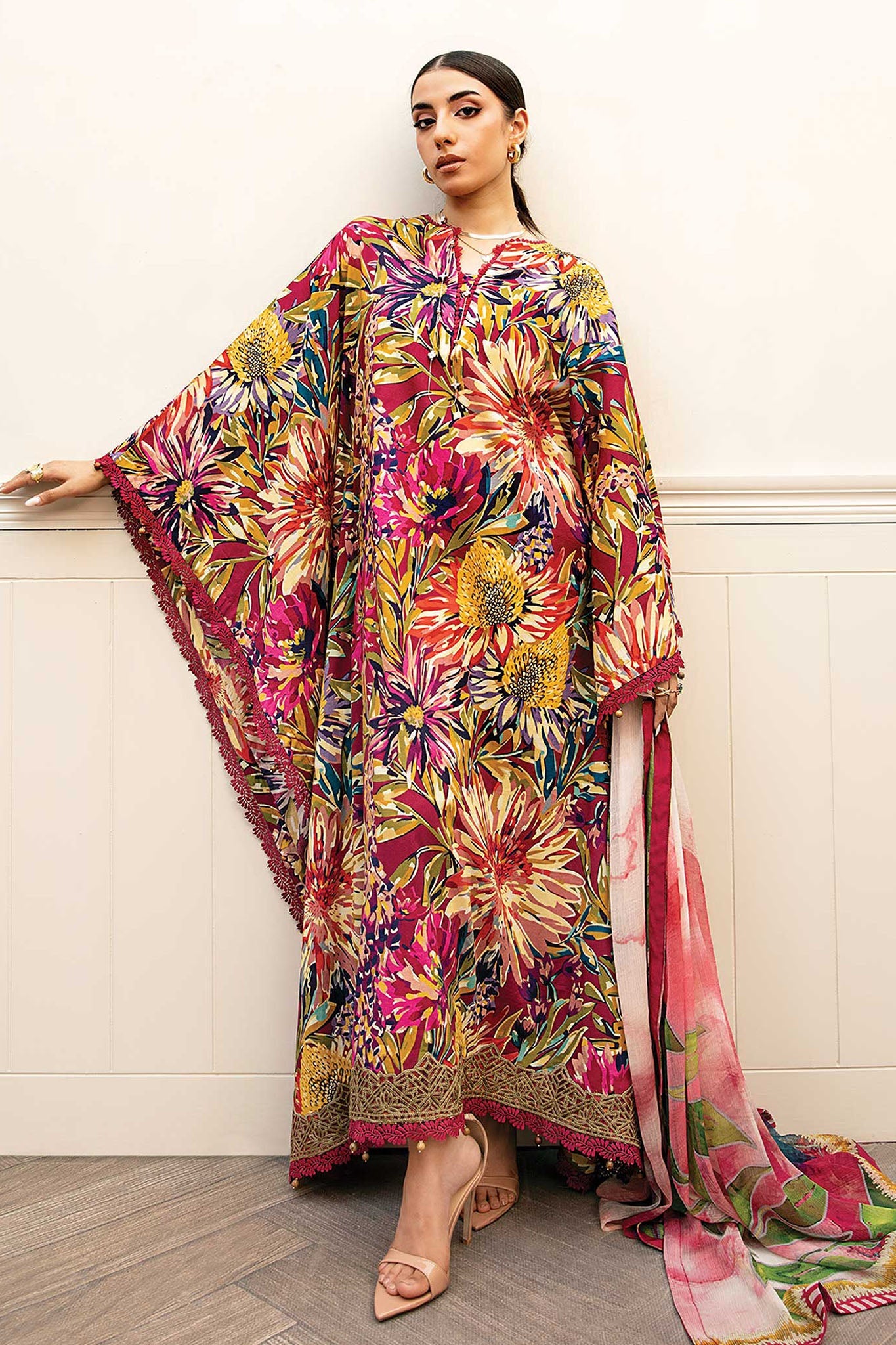 M.Basic by Maria B Unstitched 3 Piece Eid II Lawn Collection'2025-MB-903-B