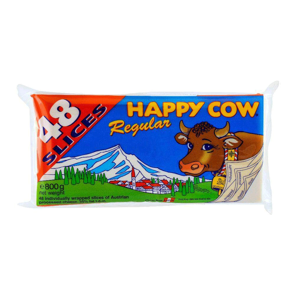 Happy Cow Slice Regular 48pcs 800g