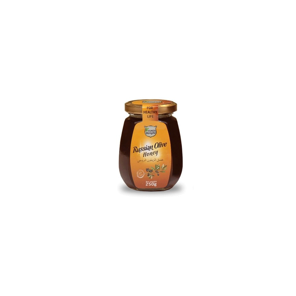 Hunza Delight Honey Russian Olive 225gm - Snapcart.pk