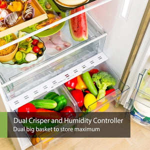 Panasonic 570 Liters Top Mount Refrigerator, Silver Nrbc572Vs - My Store