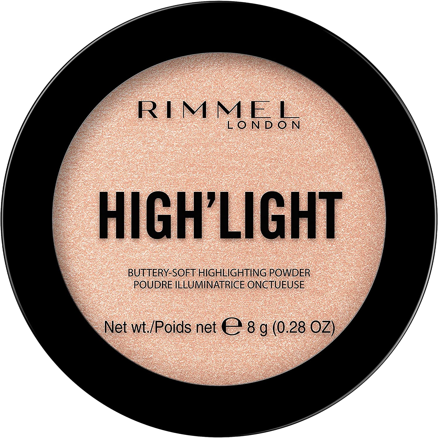 Rimmel High'Light Buttery-Soft Highlighting Powder 002 Candlelit 8G