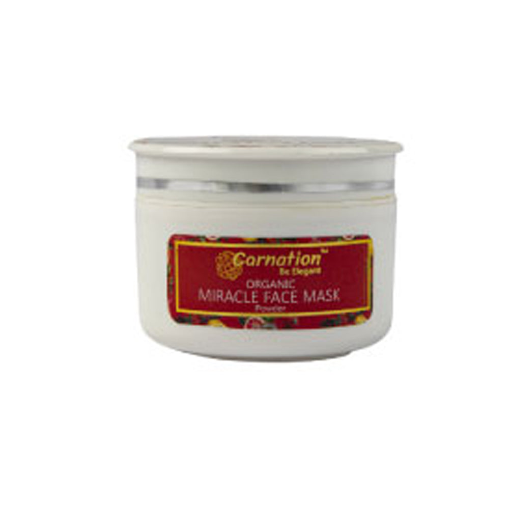 Carnation Organic Miracle Face Mask Powder 50g - Snapcart.pk