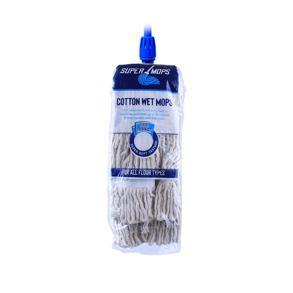 Spontex Super Mops Cotton Wet Mops Set - Snapcart.pk