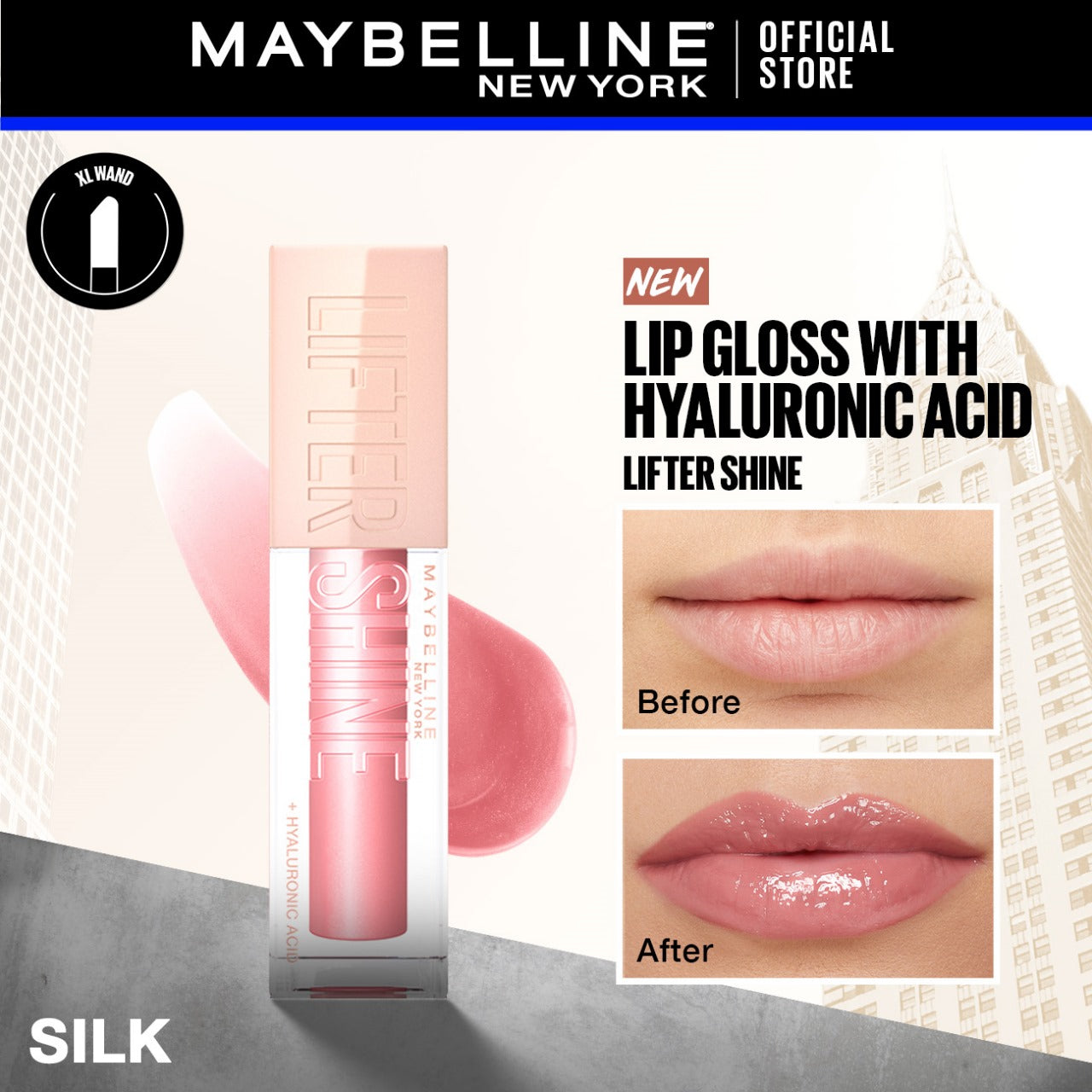 Maybelline - Lifter Shine Hydrating Lip Gloss