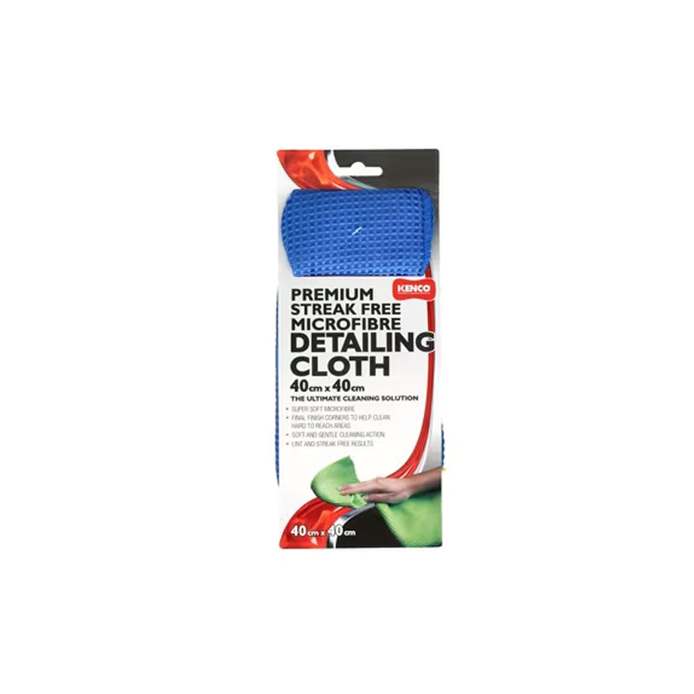 Kenco Streak Free Microfibre Detailing Cloth 40cmx40cm - Snapcart.pk