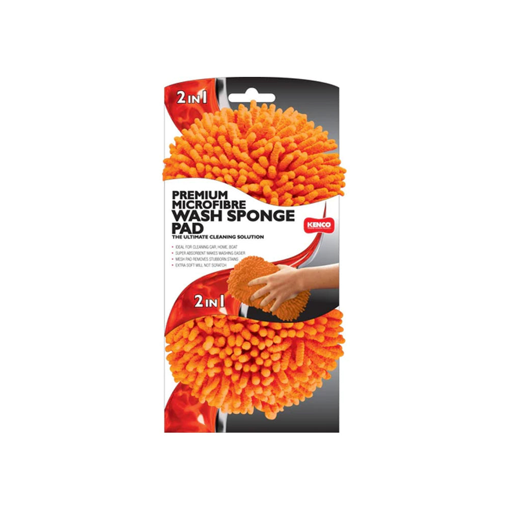 Kenco Microfibre Sponge Pad 2in1