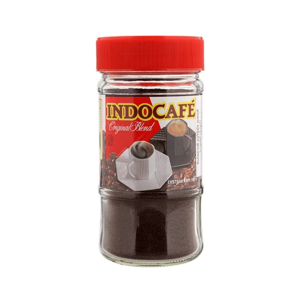 Indocafe Original Blend Instant Coffee Jar 100g - Snapcart.pk