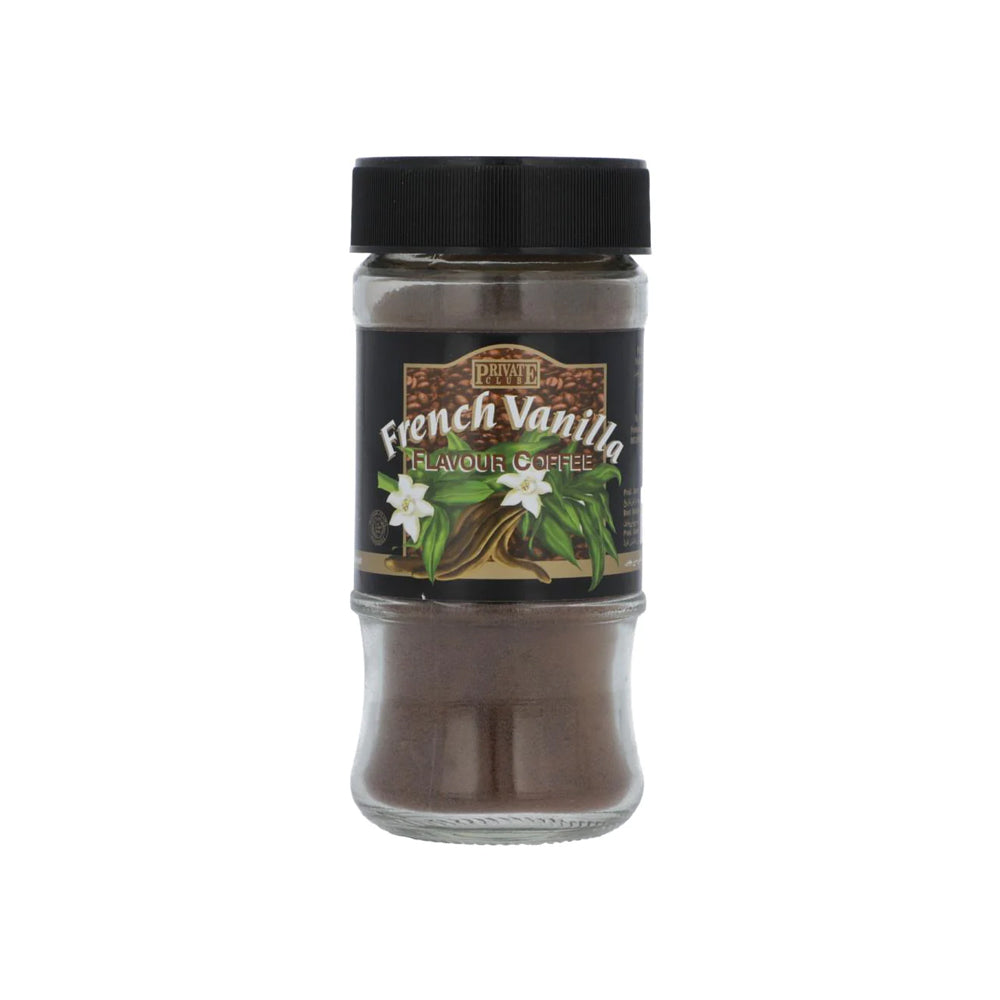 Private Club French Vanilla Flavour Coffee 100g - Snapcart.pk