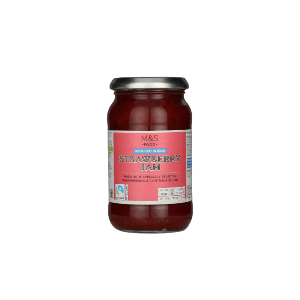 M&s Reduced Sugar Strawberry Jam 415g