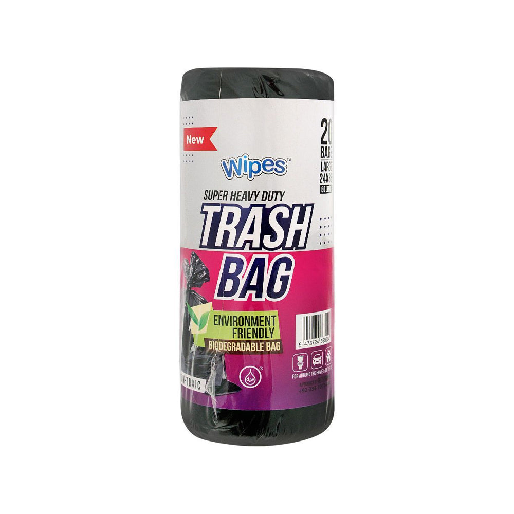 Wipes Garbage Bag 24x36 Large - Snapcart.pk