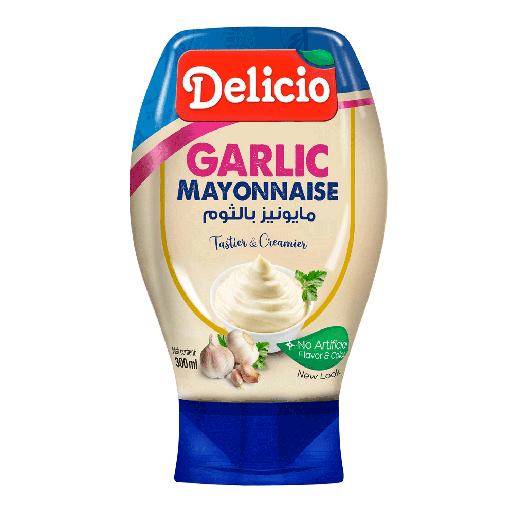 Delicio Garlic Mayonnaise 300ml