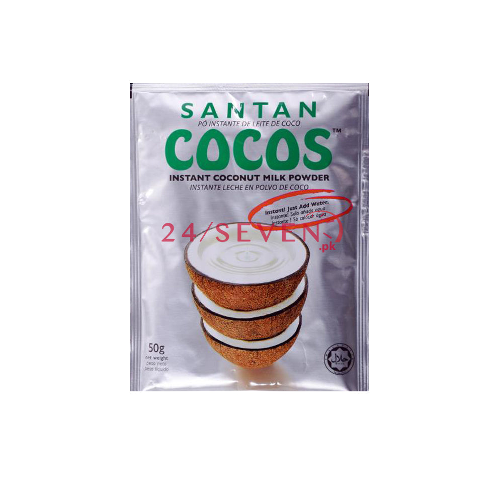 Santan Cocos Instant Coconut Milk Powder 50g - Snapcart.pk