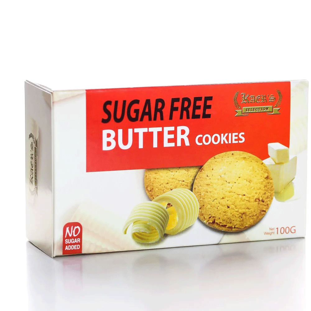 Kaer's Sugar Free Butter Cookies 100g - Snapcart.pk