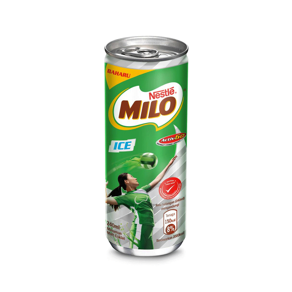 Nestle Milo Activ-go Ice Can 240ml - Snapcart.pk