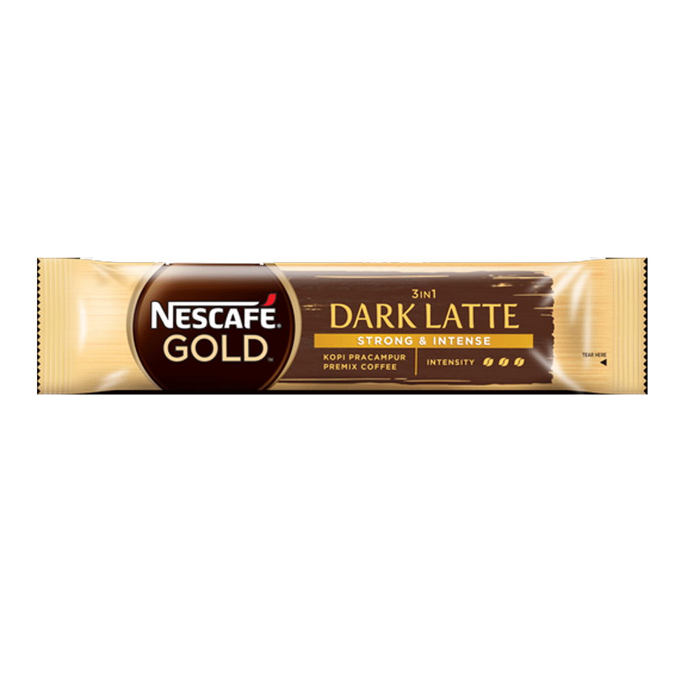 Nescafe Gold Dark Latte 3in1 Coffee 34g