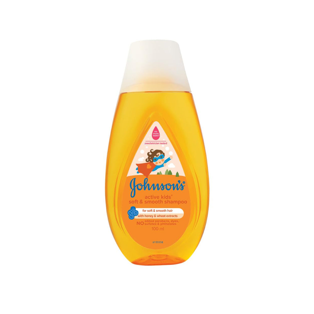Johnsons Soft & Smooth Kids Shampoo 100ml - Snapcart.pk