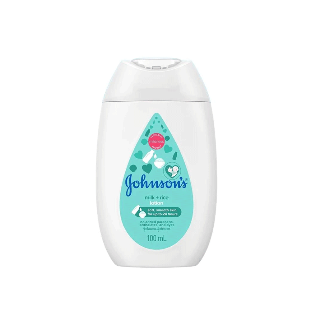 Johnsons Milk+rice Baby Lotion 100ml - Snapcart.pk
