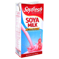 Soyfresh Soya Milk Strawberry 1ltr