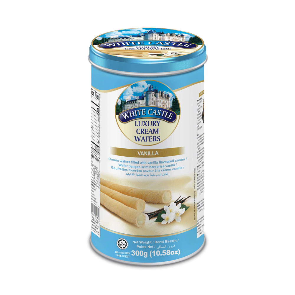 White Castle Vanilla Luxury Wafers 300g