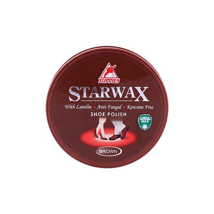 Yuppies Star Wax Shoe Polish Brown 48ml - Snapcart.pk