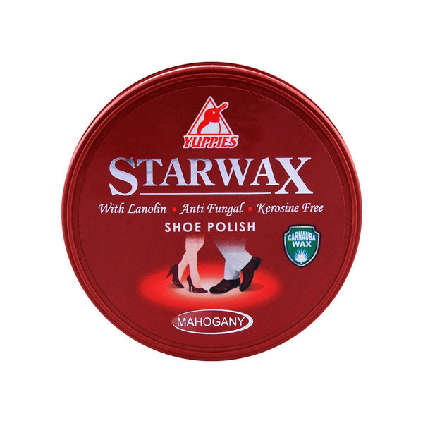 Yuppies Star Wax Shoe Polish Mahogany 48ml - Snapcart.pk