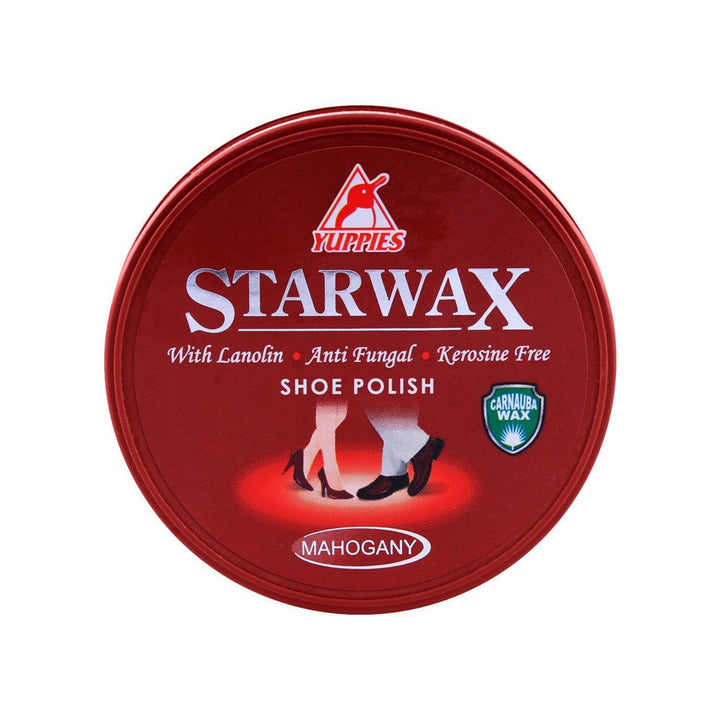 Yuppies Star Wax Shoe Polish Mahogany 48ml - Snapcart.pk
