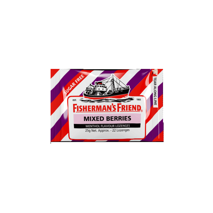 Fishermans Friend Mixed Berries Sugar Free 25g - Snapcart.pk
