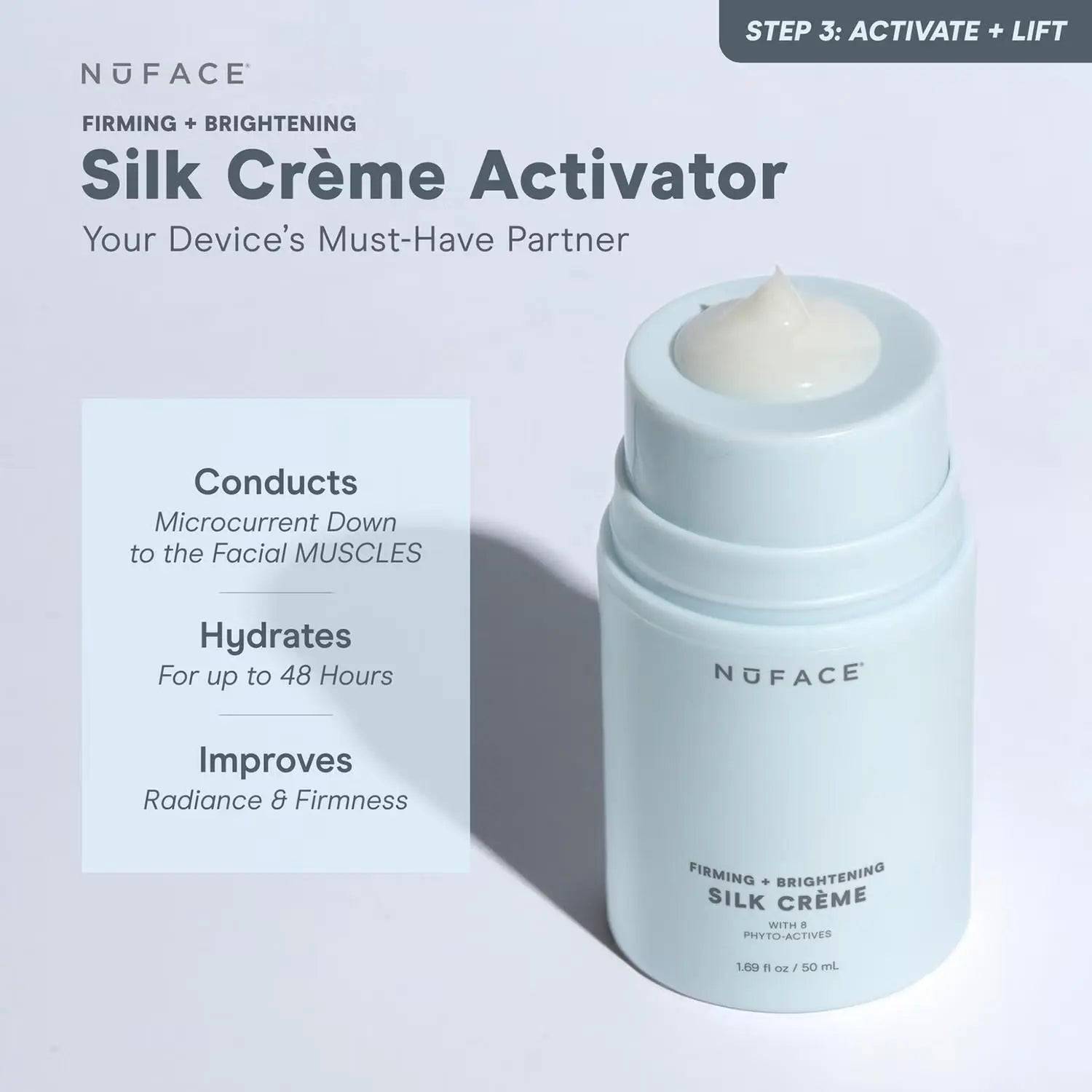 Nuface  - Firming & Brightening Silk Crème 1.69 Oz/97 Ml - My Store