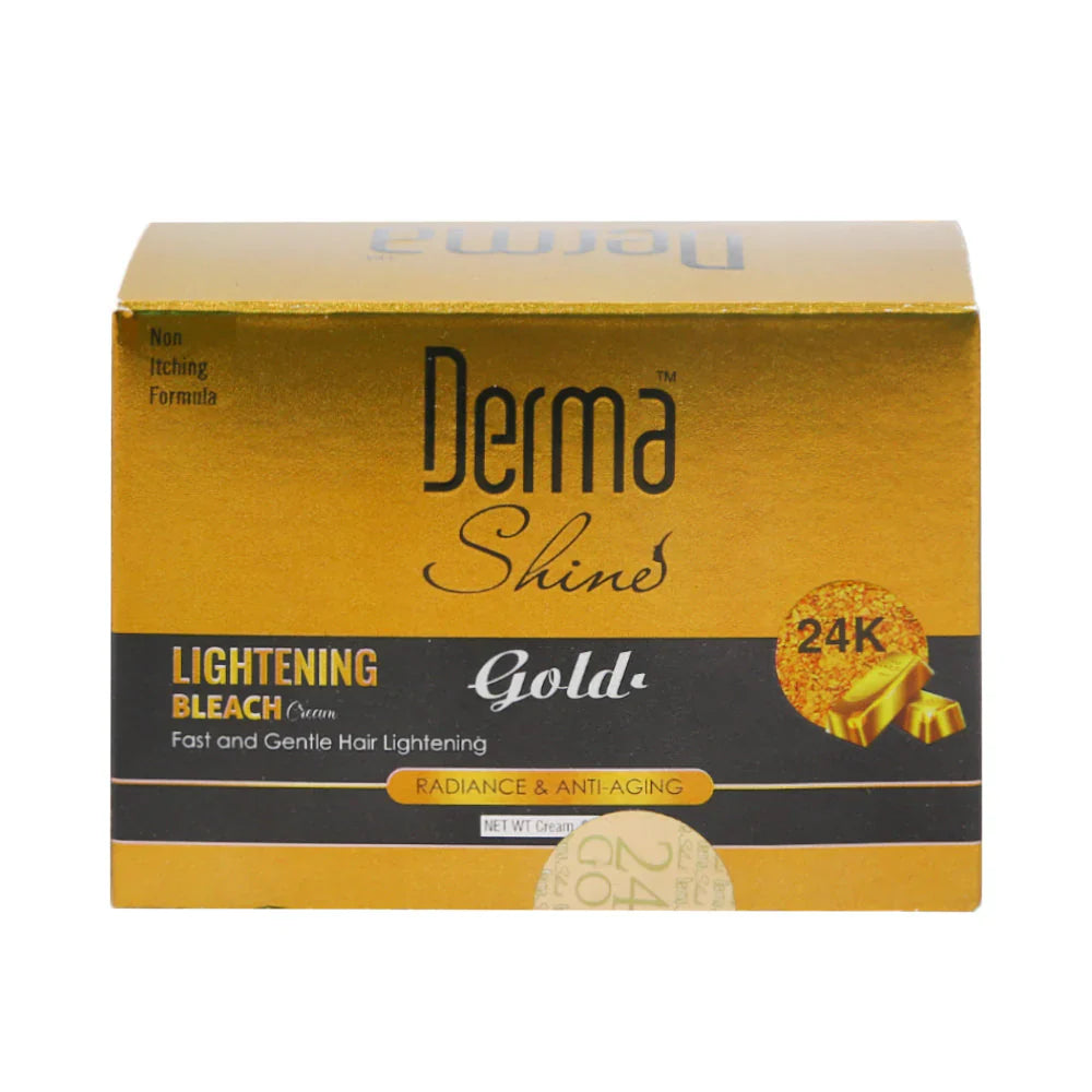 Derma Shine 24K Gold Lightening Bleach Cream 90G