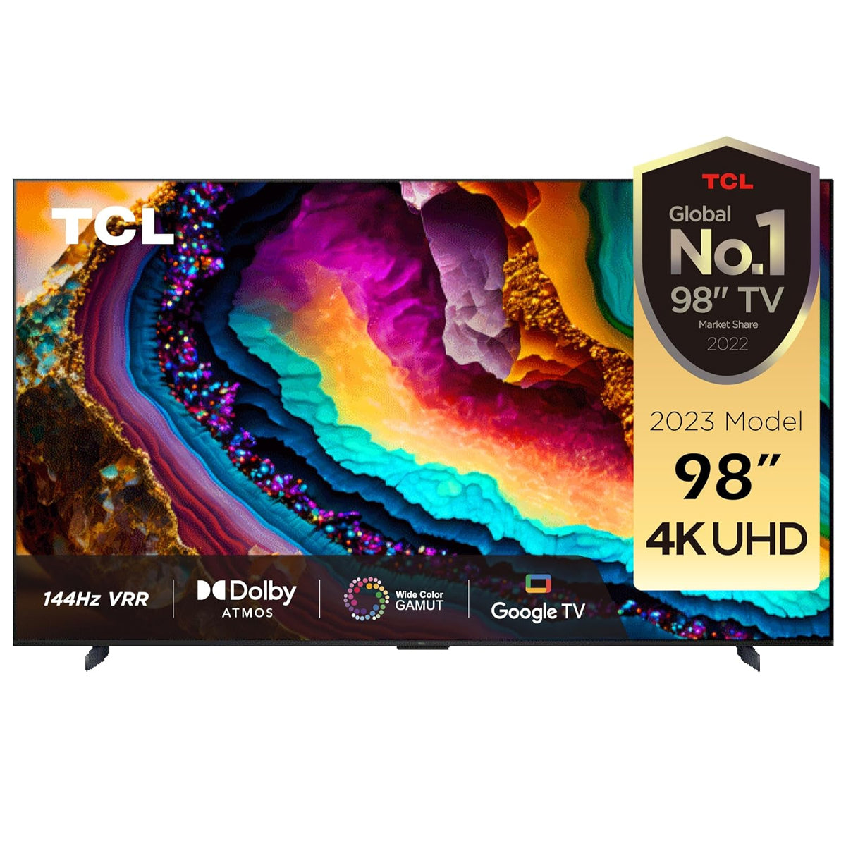TCL 98 Inch TV, 4K UHD Google TV, Smart TV - 98P745 - My Store